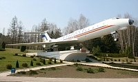 Denkmal am Flughafen Chişinău